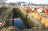 Fouilles de la citerne
